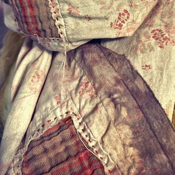 1 LEFT // very long summer weight mended scarf - Picture 4 of 13